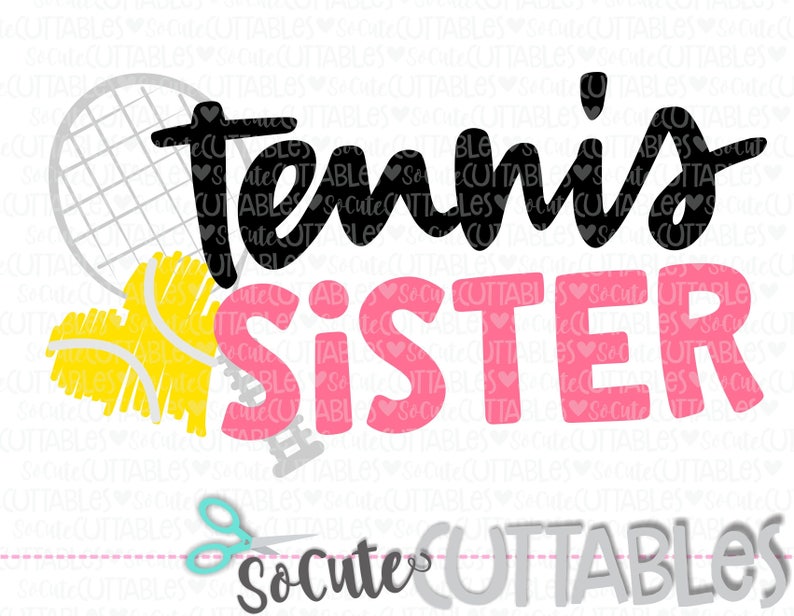 Download Tennis sister SVG live love tennis svg tennis racket svg | Etsy