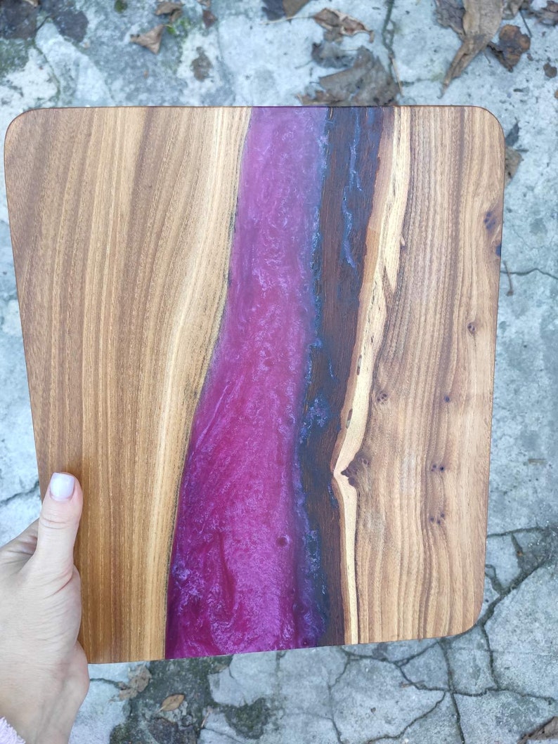 Époxy planche à découper bois Epoxy rivière coupe fournitures Etsy