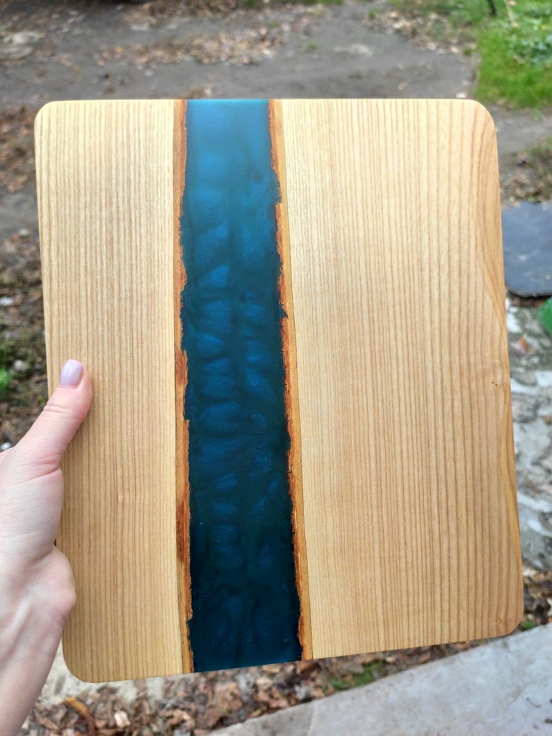 Époxy planche à découper bois Epoxy rivière coupe fournitures Etsy