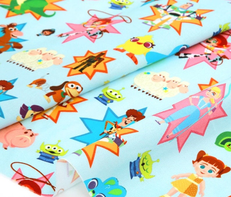 toy story cotton fabric