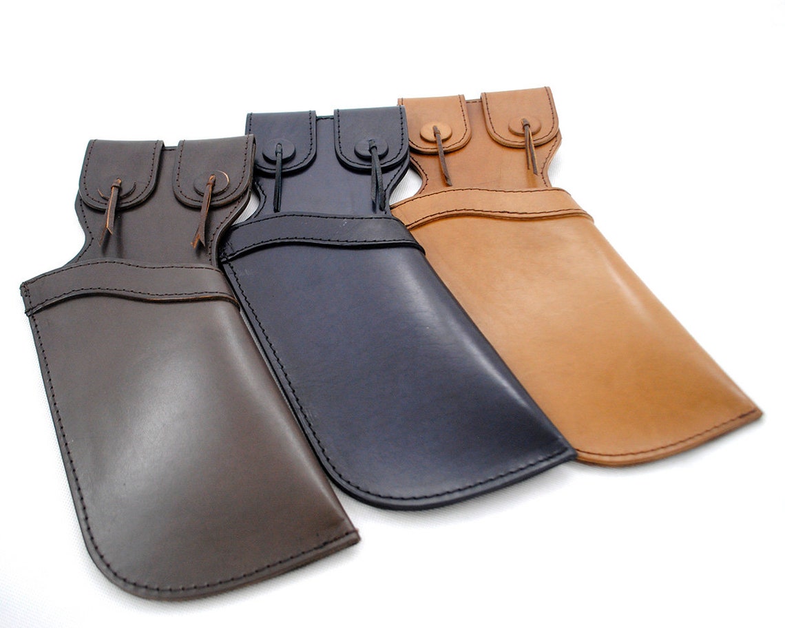 Leather side quiver 'field' Etsy