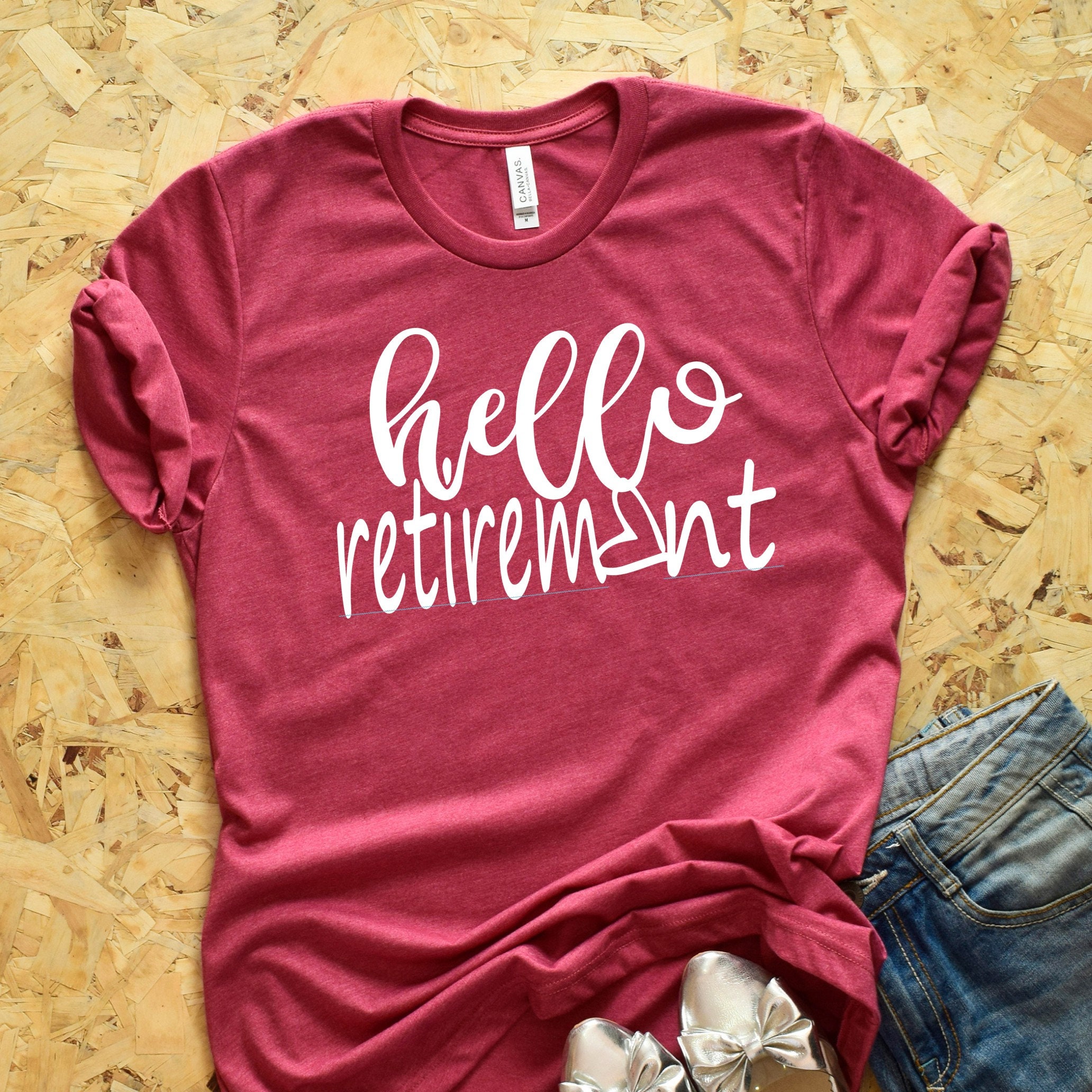 Hello retirement Shirt Retirement Shirt Cute Retire Shirts | Etsy