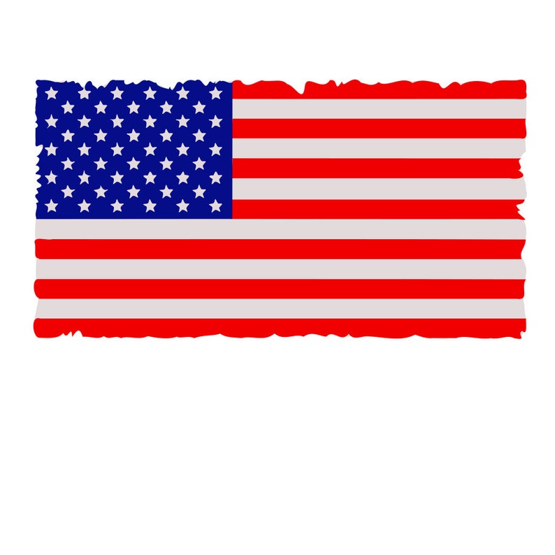 Download Distressed American Flag SVG Design Cutting File also ...