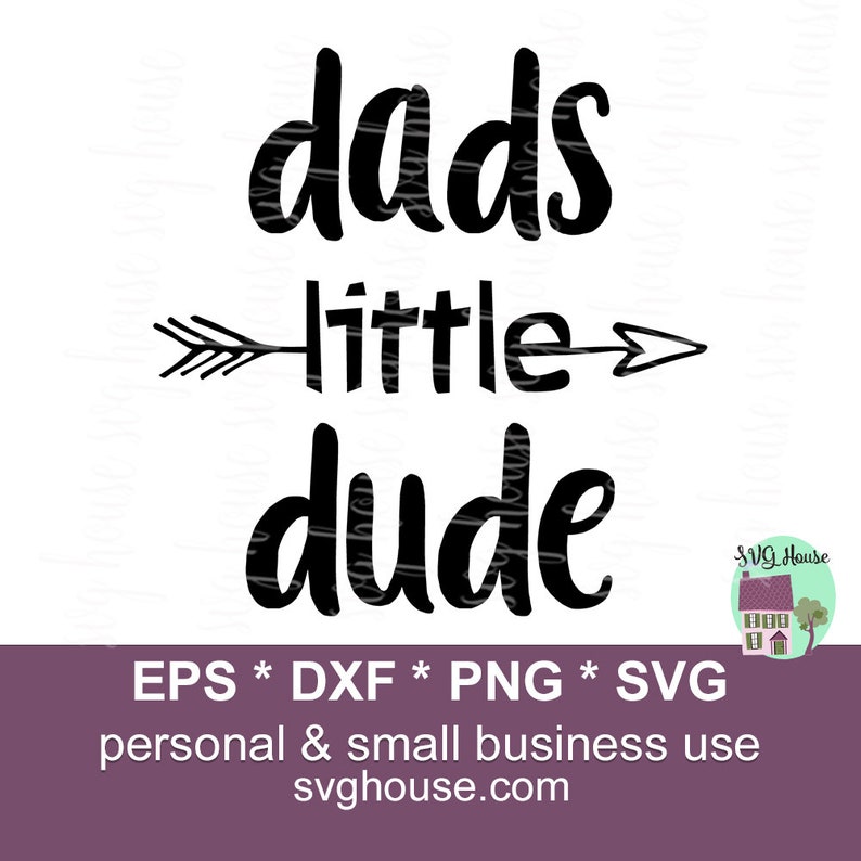 Father Son Svg Little Dudes Dad SVG Dads Little Dude Svg | Etsy