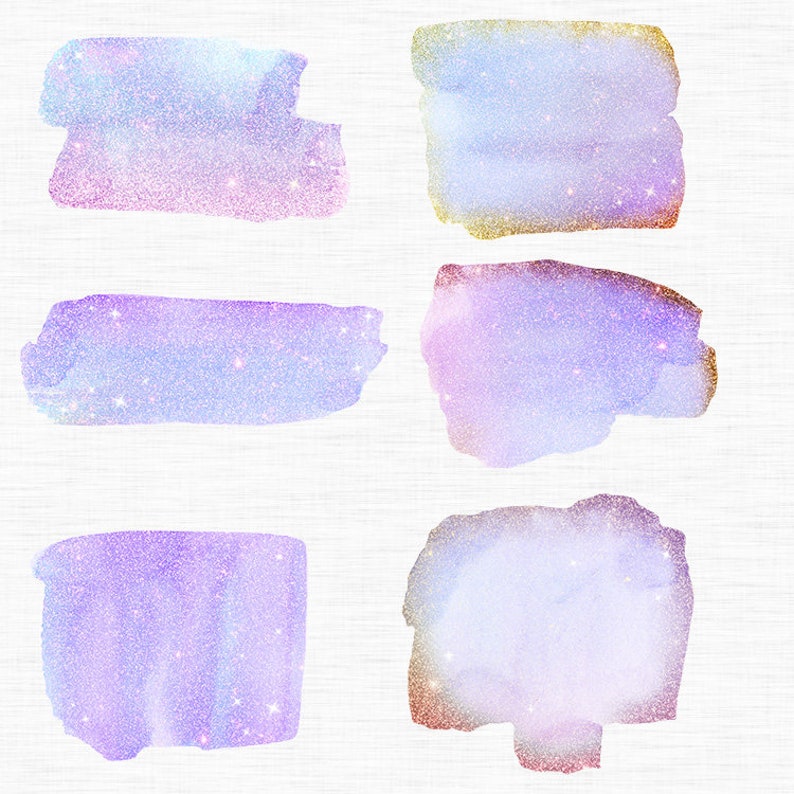 glitter watercolour paint