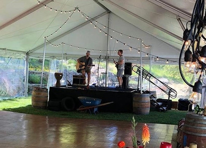 Wine Barrel Pole Lighting Etsy