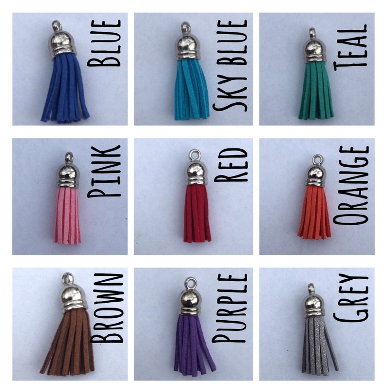 Rhinestone Letter Keychain with Tassel / Initial Keychain / Etsy