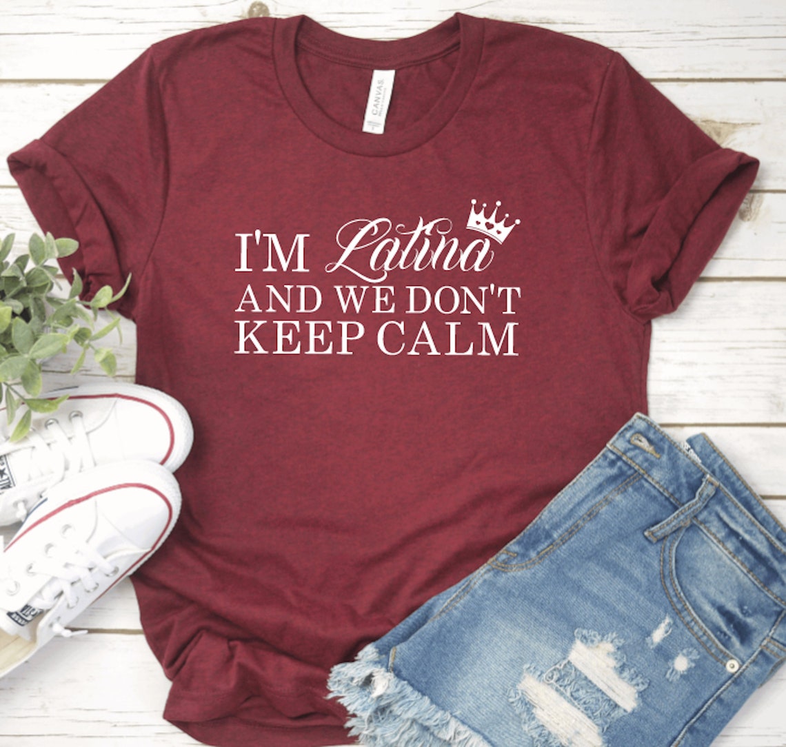 latina shirts etsy