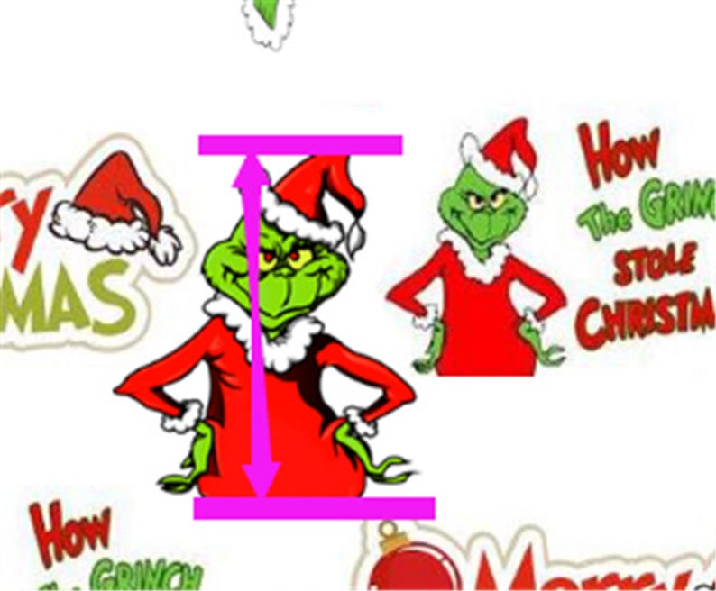 1069125 Dr The Grinch who Stole Christmas Fine Glitter Canvas Sheet Seuss Christmas. Grinch Merry Christmas in fine leather