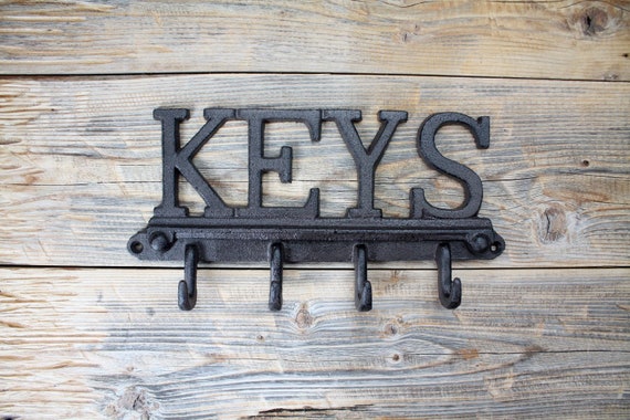 cast iron key holder
