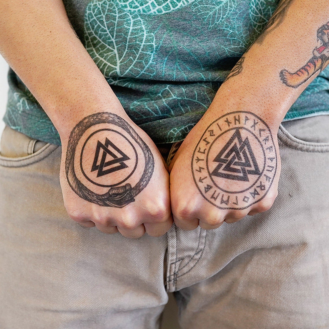 meaningful valknut tattoo meaning