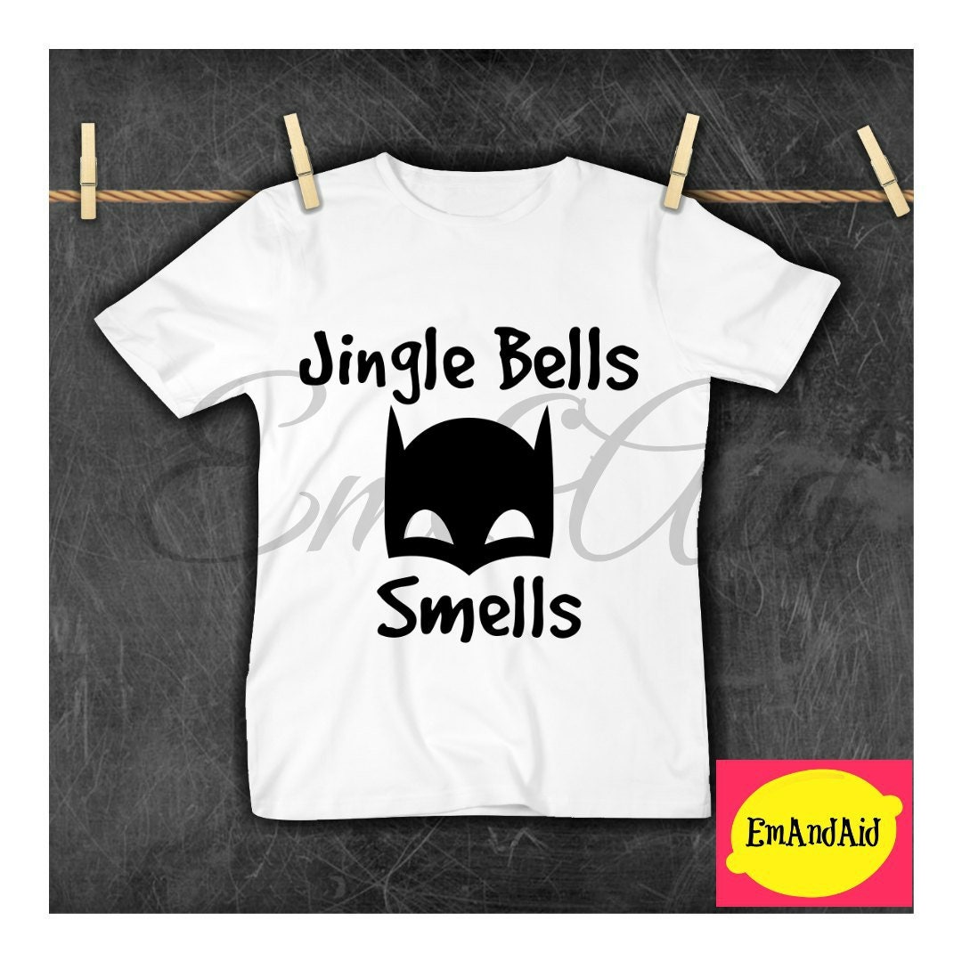 Jingle Bells Batman Smells SVG Kids SVG Holiday Svg Etsy