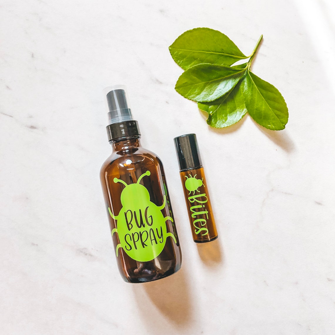 Bug spray label bug off label essential oil labels bug Etsy