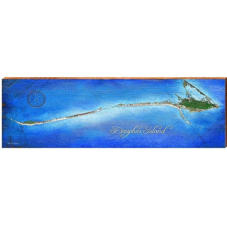 Dauphin Island Alabama Map