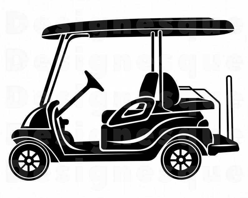 Download Golf Cart 3 SVG Golf Cart Svg Golf Cart Clipart Golf Cart | Etsy