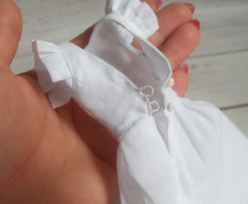 Barbie white dress clothes for doll | Etsy