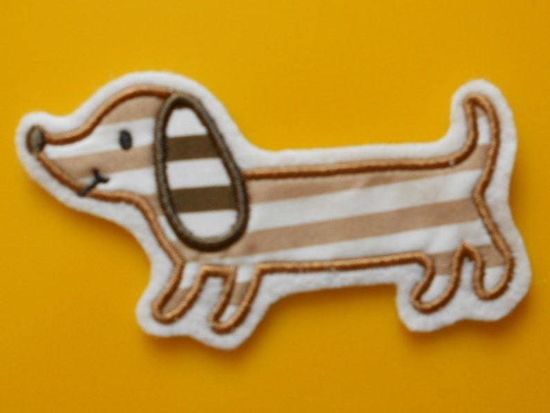 Striped Dog---patch application
