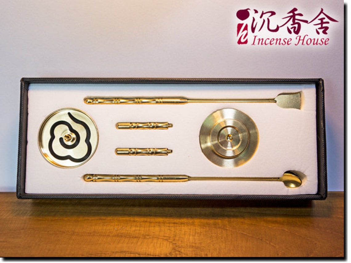 Shape Incense Powder Set Brass Tool Cloud mold 2 Incense Etsy