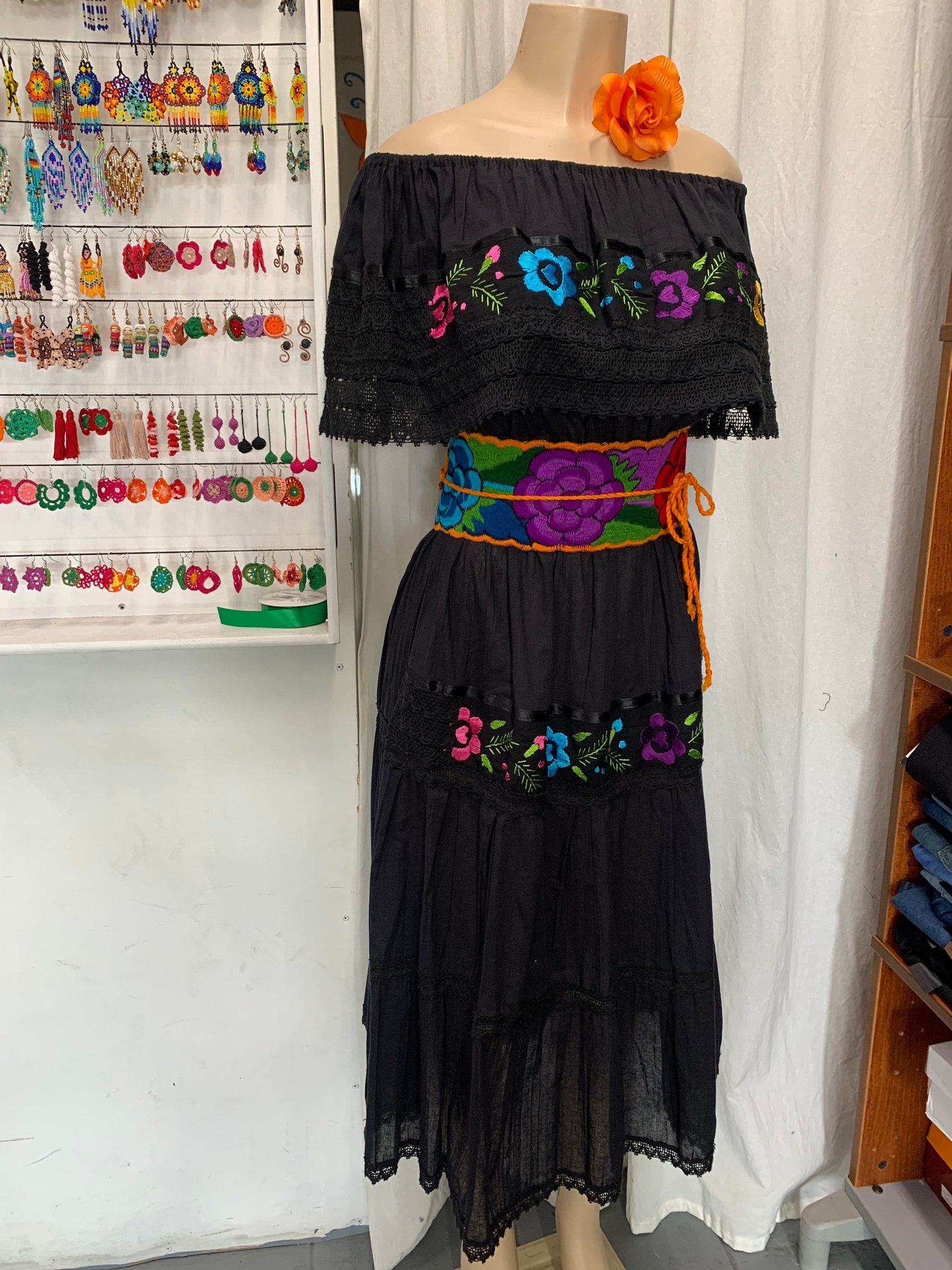 Maria bonita Mexican dress | Etsy