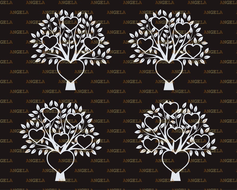 Download Family Tree SVG Bundle Tree Svg Ancestry Svg Last Name Svg ...