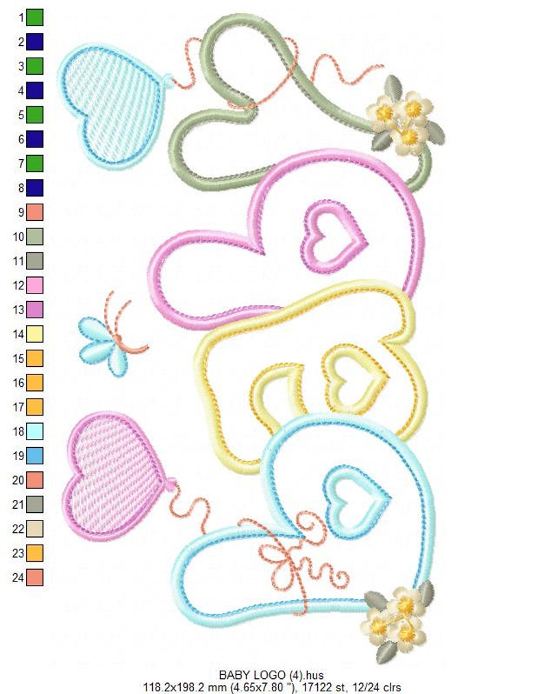 Baby embroidery design newborn embroidery designs machine  etsy