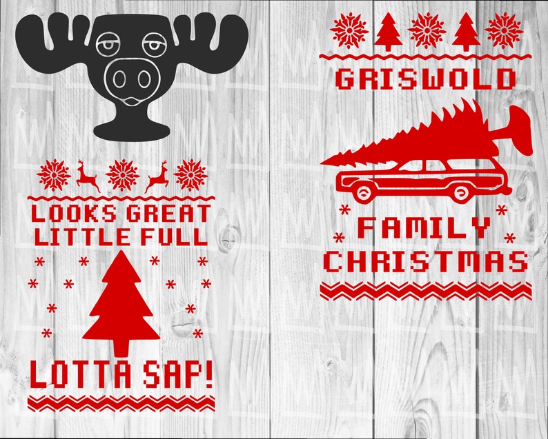 Download National Lampoons Christmas Vacation SVG Bundle 30 DESIGNS ...