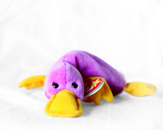 purple platypus beanie baby