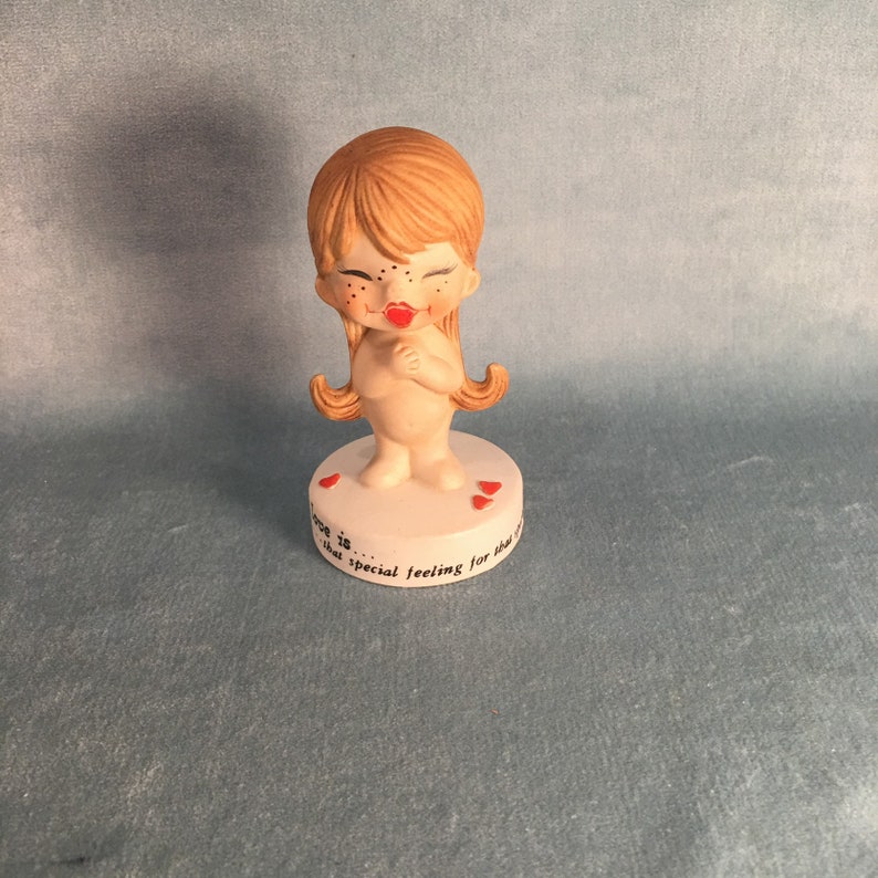 Love Is... Figurine by Kim Casali Vintage 1970s Los Angeles image 0