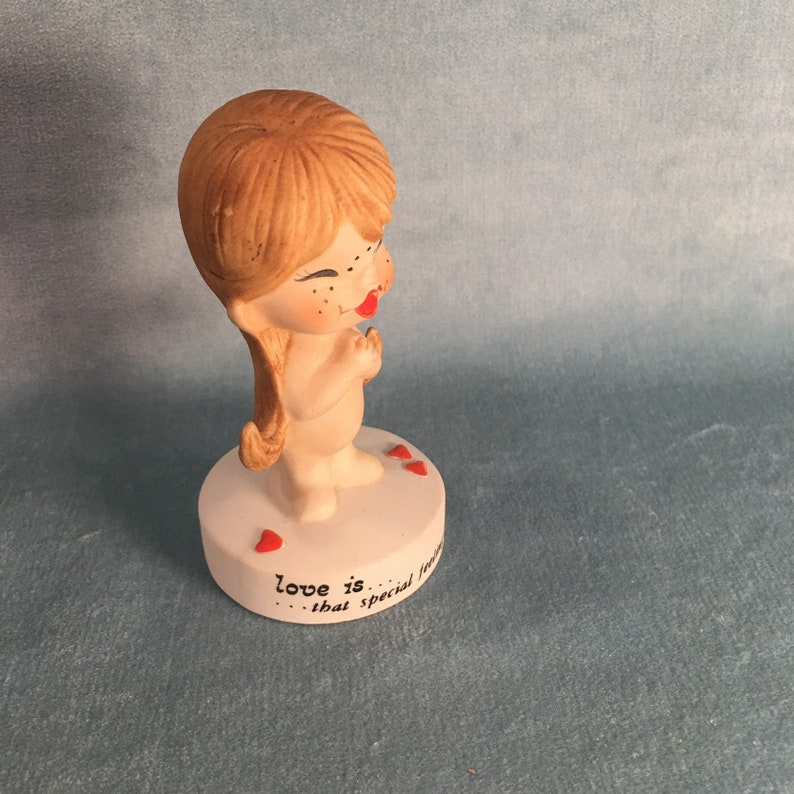 Love Is... Figurine by Kim Casali Vintage 1970s Los Angeles image 2