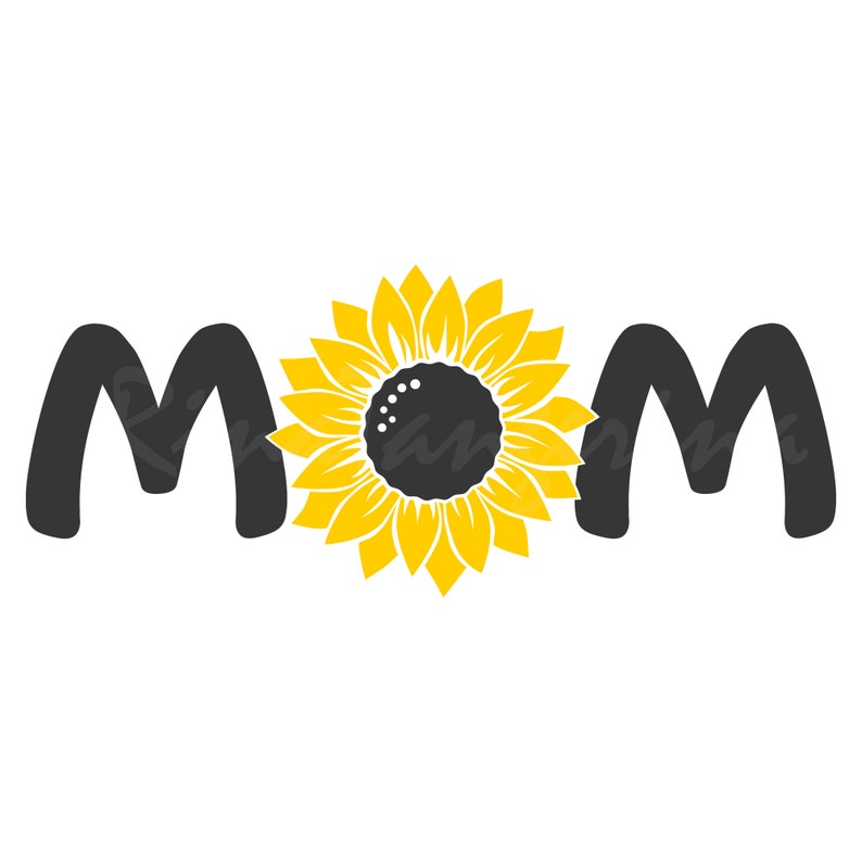 Download Mom svg sunflower svg png dxf Cutting files Cricut Cute svg | Etsy