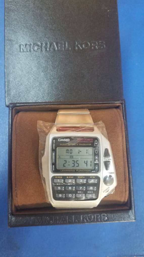 casio remote control watch for sale