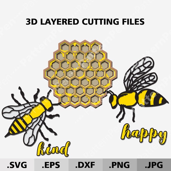 Download Digital Files For Cutting Machine Cricutsilhouette Layered Mandala Svg 3d Mandala Honeycomb Svg 3d Layered Bee Mandala Bundle Svg Files Die Cuts Papercraft Sinfass Cleaning Be