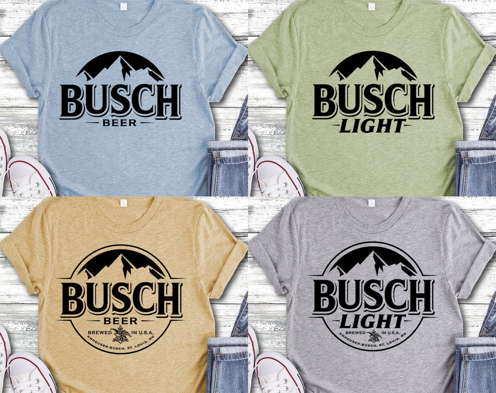 4 in 1 Unofficial Busch Light Beer Logo SVG DXF PNG Cut Files | Etsy