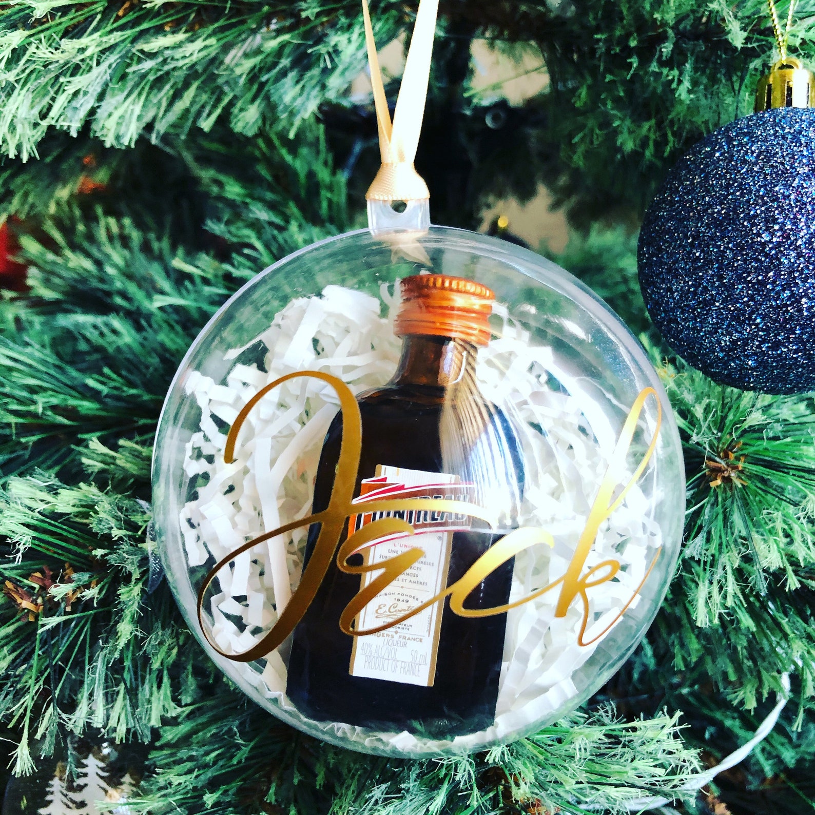 Fillable clear baubles Christmas ornaments Christmas Etsy