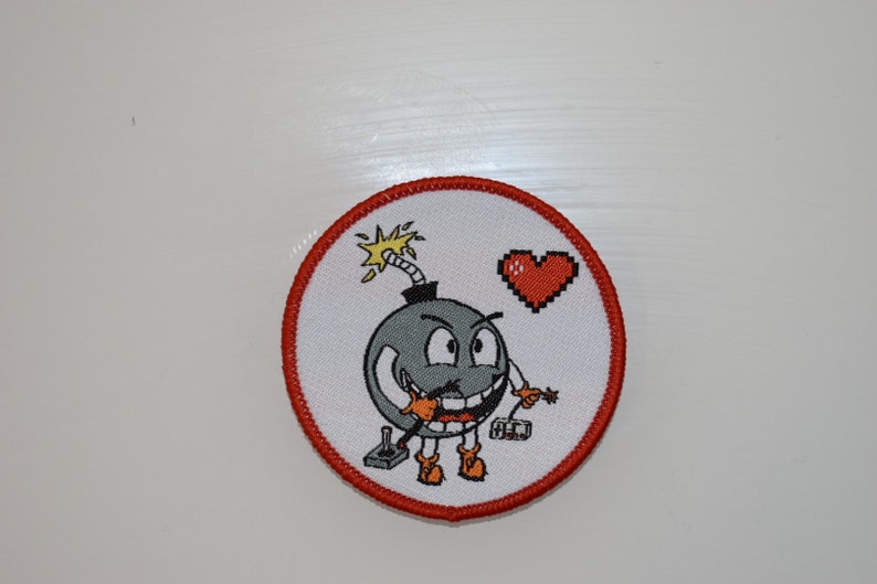 Retro Gamer Woven patch 80/'s classic