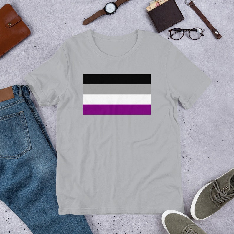 Asexual Pride Flag tshirt LGBTQ Pride Ace Pride Asexuality Ace | Etsy