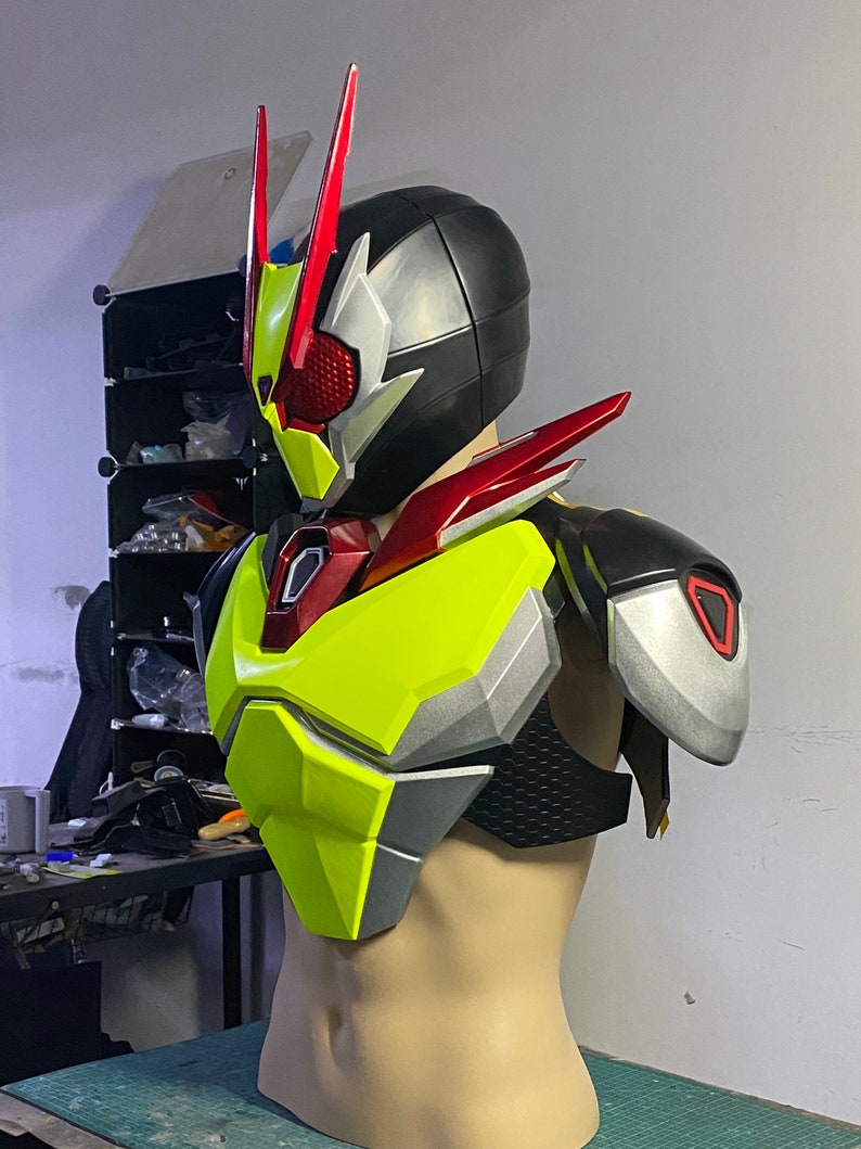 Kamen Rider zero two Helmet Etsy