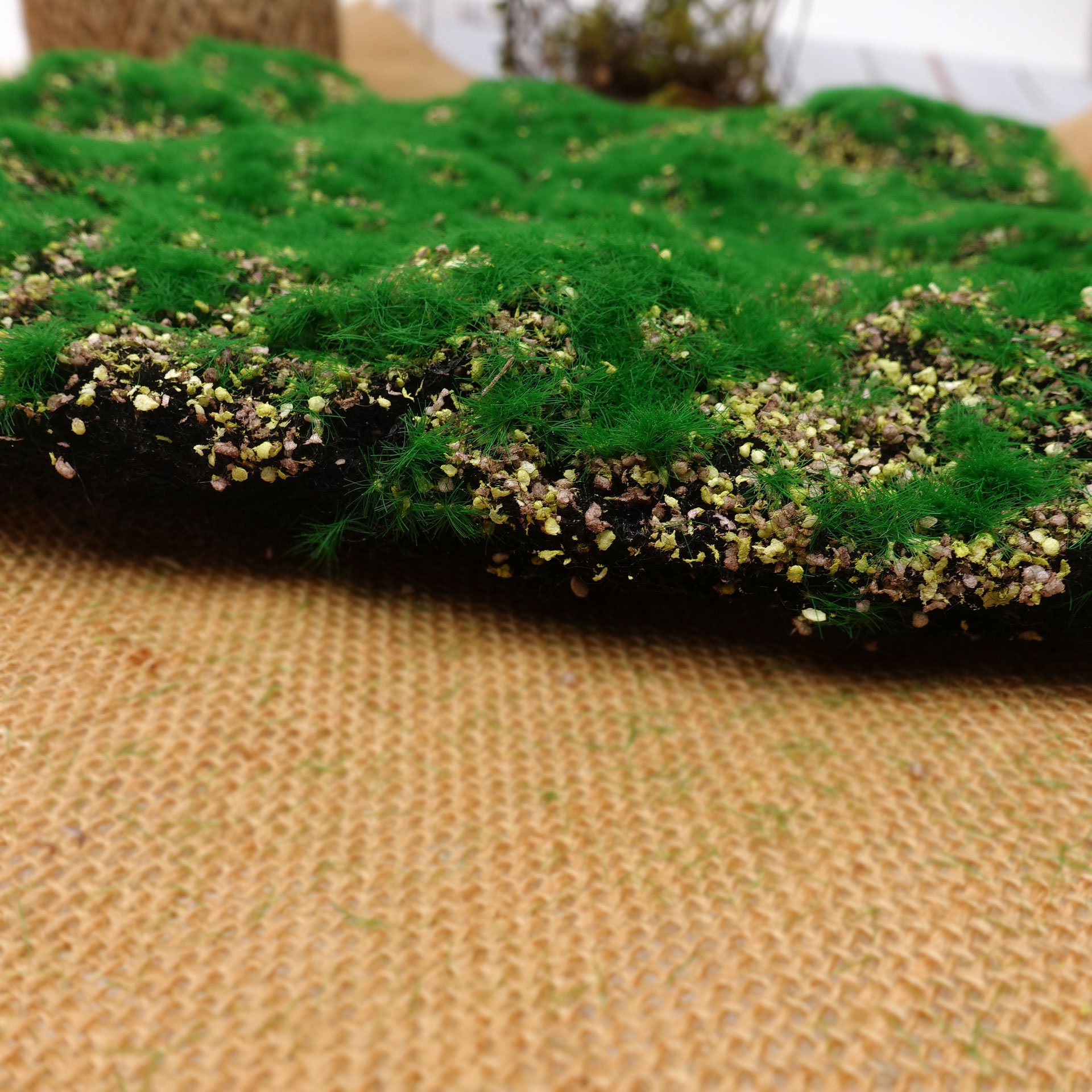 Artificial Moss Mat 30cmx30cm Greenery Mat DIY Flower Etsy