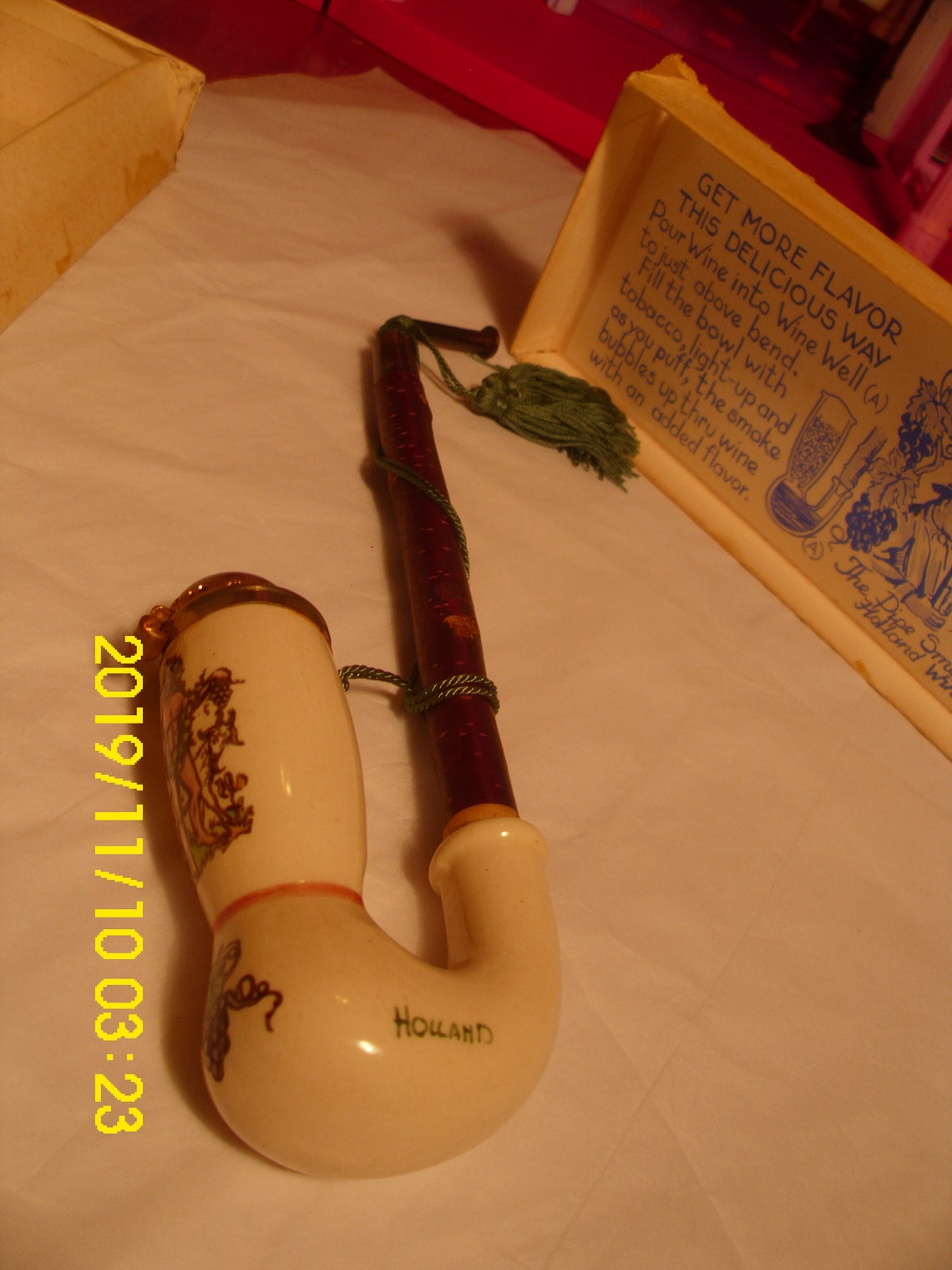 Goedewaagen Gouda Wine Pipe Made In Holland Authentic Dutch Etsy