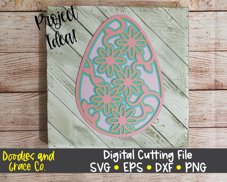 Download 3D Easter Egg Mandala SVG Layered Easter Egg Mandala SVG ...