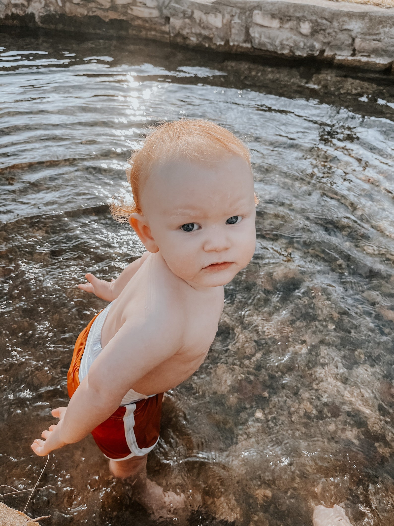 baby boy euro swim shorts