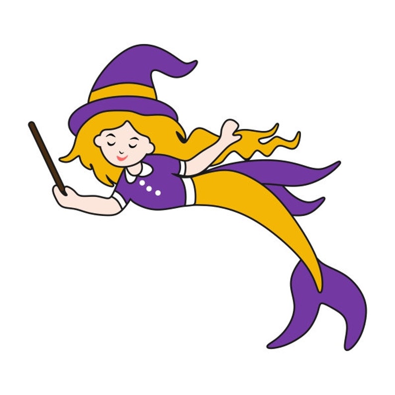 Free Free 75 Mermaid Witch Svg SVG PNG EPS DXF File