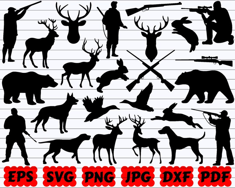 Download 80 Hunting SVG Hunting SVG Bundle Hunting Cut File | Etsy