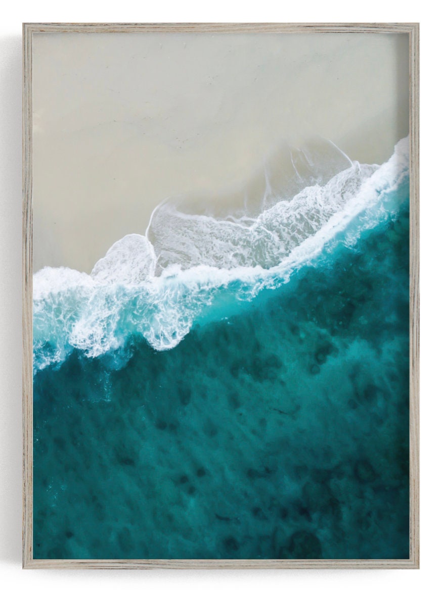 Ocean print Poster set Canvas Print set of 3 prints sea Etsy