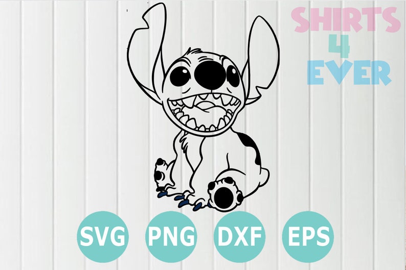 Free Free 331 Disney Stitch Face Stitch Outline Svg SVG PNG EPS DXF File