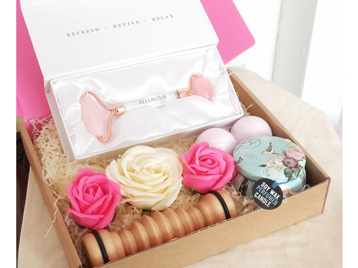 Luxury Gift Set for Her Beauty Pamper Hamper Mum Gifts Rose Etsy