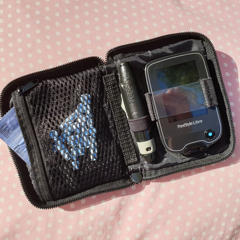 Diabetes Meter Case for FreeStyle Optium Neo Blood Glucose Etsy