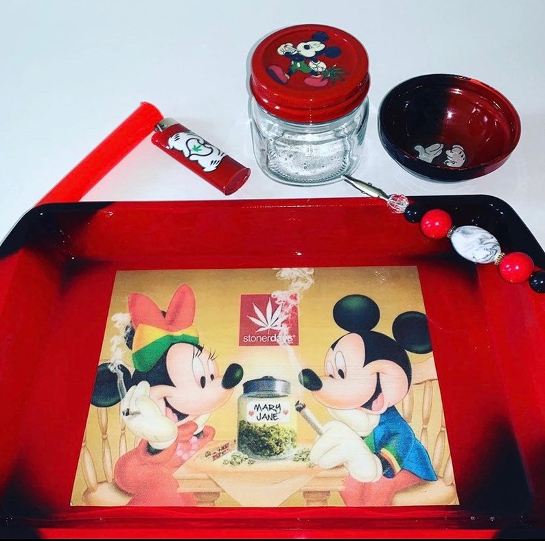 Free Shipping!!! Mickey Mouse Rolling Tray!!