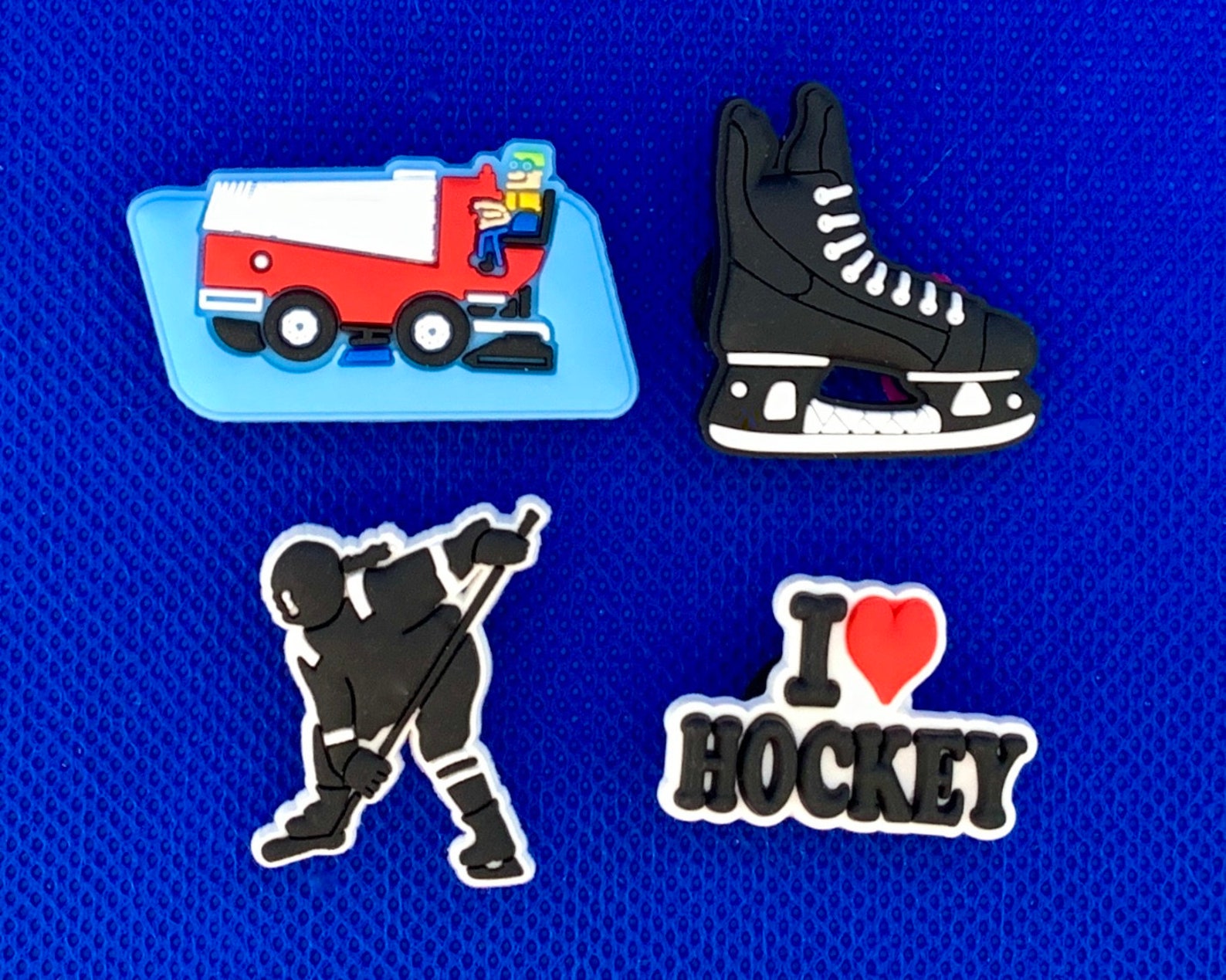 Hockey Croc Charm Hockey Shoe Charm Ice Hockey Charm Charms Etsy