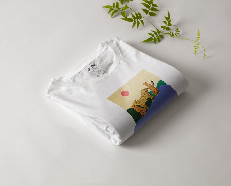 Three Happy Cheetas Friends T-Shirt